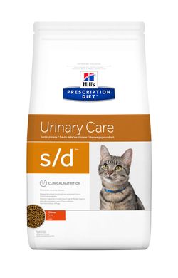 Сухой лечебный корм для котов Hill's Prescription diet s/d Urinary Care с курицей, цена | Фото