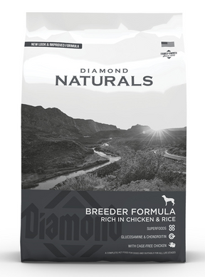Сухой корм для собак всех стадий жизни и всех пород Diamond Naturals Breeder Formula Chicken&Rice 20kg dn10090-HT56 фото