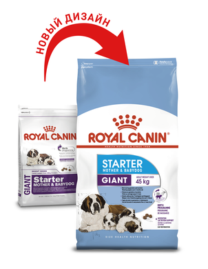 Первый твердый корм для щенков гигантских пород Royal Canin GIANT STARTER 2996010 фото