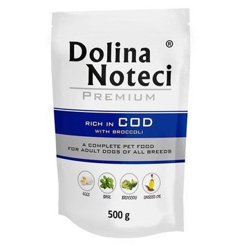 Пауч Dolina Noteci Premium для собак з тріскою та броколі DN 500 (816) фото