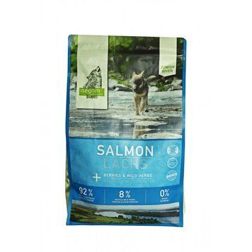 Сухий корм для цуценят і юніорів собак ISEGRIM River JUNIOR Salmon with Berries Лосось з ягодами та дикорослими травами 95600 фото