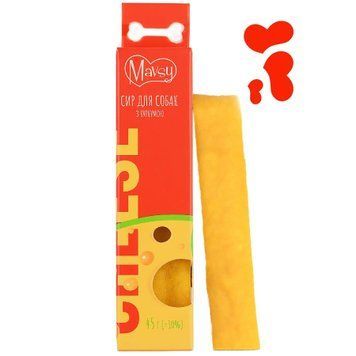 Жувальна паличка для собак Mavsy CHEESE STICK з сиром та куркумою MAVSY02S фото