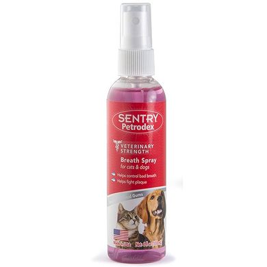 Спрей-освежитель дыхания для собак и кошек SENTRY Petrodex eath Spray 53101 фото