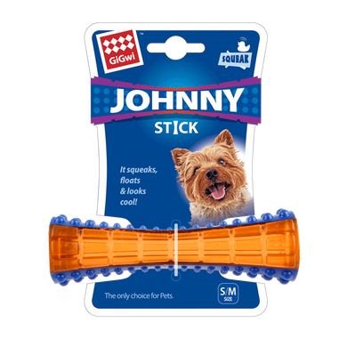 Іграшка для Собак Gigwi Johnny Stick з пищалки S/M 15 см Gigwi6191 фото