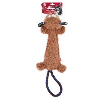 Іграшка для Собак Gigwi Plush Friendz Мавпочка з канатним хвостом і пищалкою 30 см Gigwi6314 фото