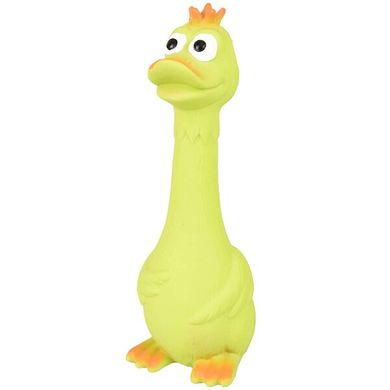 Латексна іграшка для собак Flamingo Duck Sitting 517837 фото