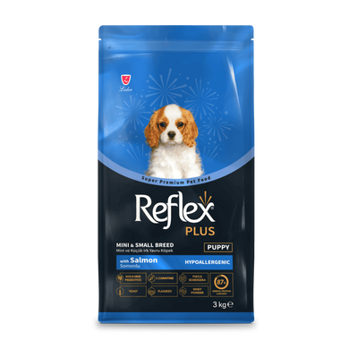 Сухий корм для цуценят малих порід Reflex Plus Mini & Small Breed Puppy з лососем RFX-114 фото