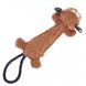 Іграшка для Собак Gigwi Plush Friendz Мавпочка з канатним хвостом і пищалкою 30 см Gigwi6314 фото 3