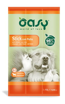 Лакомства для собак OASY DOG Stick Курица (3x12) oasy_4329510223 фото