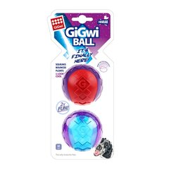 Игрушка для Собак Gigwi Ball Мяч 6,5 см с Пищалкой Набор из 2 шт Gigwi6410 фото
