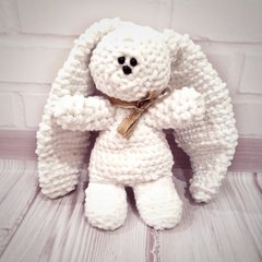 Мягкая игрушка Bunny white hand-made 109221525 фото