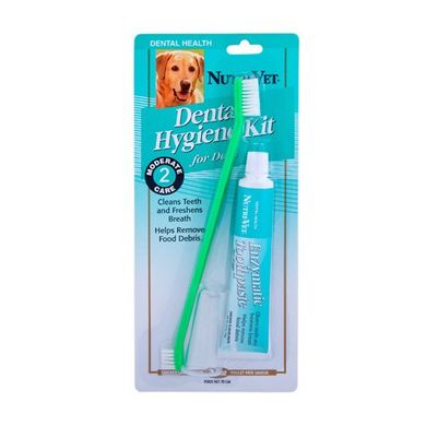 Набор для гигиены пасти собак Nutri-Vet Oral Hygiene Kit 87491 фото