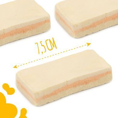 Ласощі для собак від 3-х місяців Mavsy Freeze dried CHEESECAKE WITH APPLE, CRANBERRIES AND MANGO чізкейк з яблуком, журавлиною та манго, 50 г FDMAVSY10 фото