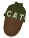 Светр для котiв в'язаний CAT коричневий хакі SC-11 SC-11/2 фото 3