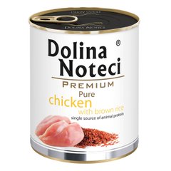 Консерва Dolina Noteci Premium Pure для собак аллергиков с курицей и корич. рисом DN 400 (593) фото
