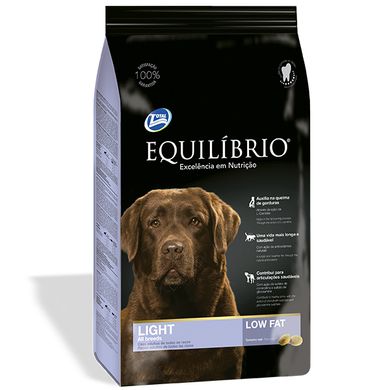 Сухой суперпремиум низкокалорийный корм для собак средних и крупных пород Equilibrio Dog Light Low Fat ЭСВЛСК15 фото