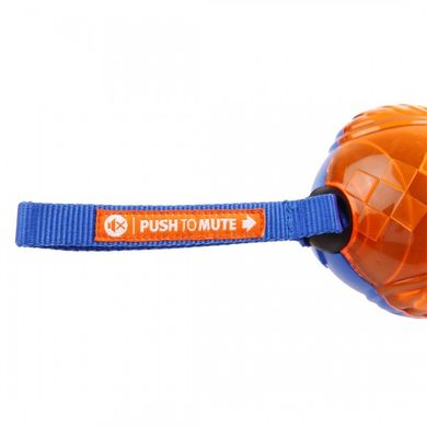 Игрушка для Собак Gigwi Push To Mute Мяч Сова с Отключающимся Звуком 16 см Gigwi6174 фото