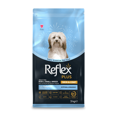 Сухий корм для шкіри та шерсті собак малих порід Reflex Plus Skin & Coat Small Breed з лососем RFX-113 фото
