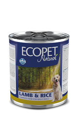 Вологий корм для собак Farmina ECOPET NATURAL DOG LAMB & RICE з ягням, 300 г PEP300003 фото