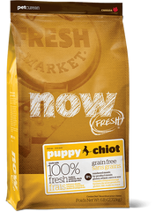 Сухой корм беззерновой для Щенков с Индейкой, Уткой и овощами (NOW Fresh Puppy Recipe Grain Free), цена | Фото
