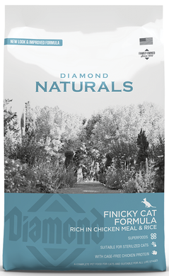 Сухой корм для котов всех стадий жизни Diamond Naturals Finicky Cat Chicken&Rice dn10097-HT27 фото