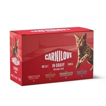 Влажный корм для котов Carnilove Gravy Multipack в соусе в ассортименте 12x85 г CL_101377 фото
