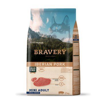 Сухий корм для собак дрібних порід BRAVERY Iberian Pork Mini Adult з іберійською свининою 04PE002000.0007.0192 фото