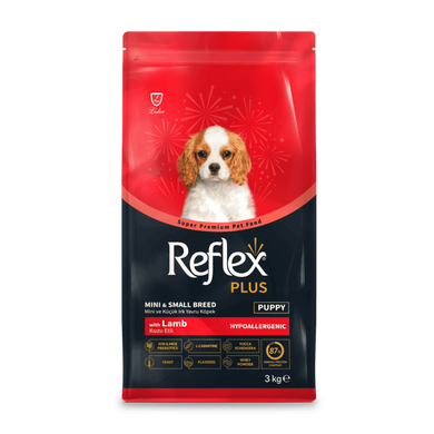 Сухий корм для цуценят малих порід Reflex Plus Mini & Small Breed Puppy з ягням RFX-111 фото