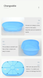 Пластиковая лежанка для собак и котов с матрасом, голубая 617849-S-blue фото 8
