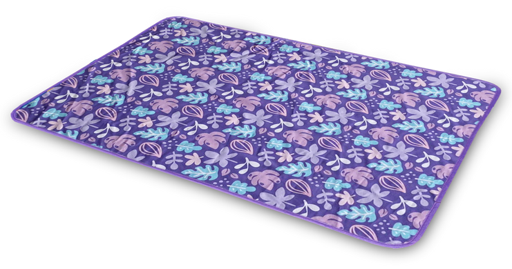 Багаторазова пелюшка для собак Pelushka Florals без антиковзаючого шару ZY-033WAS_60х80 см фото