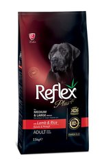 Сухий корм для собак середніх і великих порід Reflex Plus Adult Dog Food with Lamb & Rice for Medium & Large Breeds з ягням і рисом RFX-205 фото