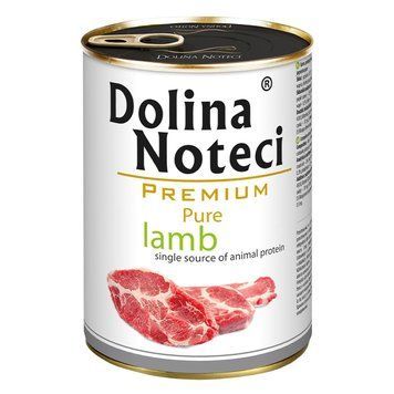 Консерва Dolina Noteci Premium Pure для собак алергіків з ягням DN 400 (571) фото