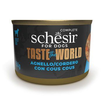 Консерви для собак Schesir Taste the World Lamb With Cous Cous Ягня з кус-кусом в бульйоні 122513 фото