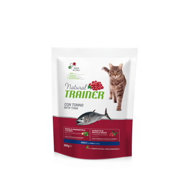Сухий корм Trainer Natural Adult with Tuna для дорослих котів (тунець) 8059149230498 фото