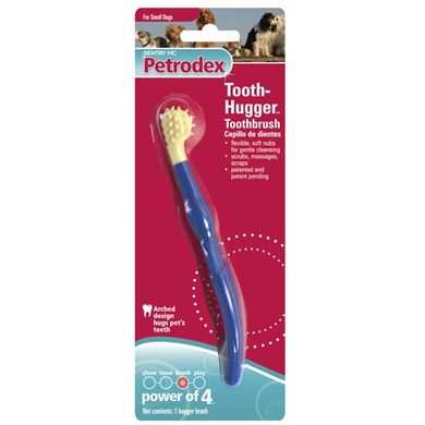 Зубная щетка для котов и собак малых пород SENTRY Petrodex Tooth-Hugger 51015 фото