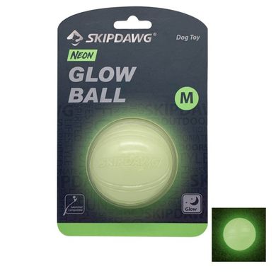 Игрушка для Собак Skipdawg Glow Ball Светонакопительный Мяч 7 см SD3019 фото