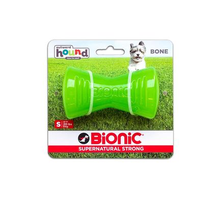 Іграшка для собак Bionic Bone зелений S bc30089 фото