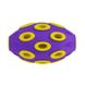 Іграшка для собак BronzeDog Jumble Airball 12 см фіолетово-жовтий 145Y010/Т фото 3