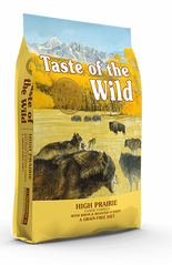 Сухой корм для взрослых собак Taste of the Wild HIGH PRAIRIE CANINE с запеченым бизоном и олениной, цена | Фото
