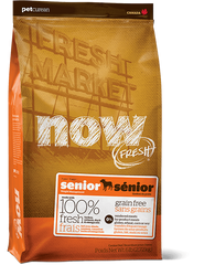 Контроль веса - беззерновой корм для Собак с Индейкой, Уткой и овощами (NOW Fresh Senior Recipe Grain Free), цена | Фото