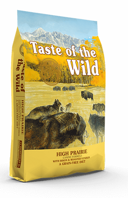 Сухой корм для взрослых собак Taste of the Wild HIGH PRAIRIE CANINE с запеченым бизоном и олениной 2568-HT18 фото