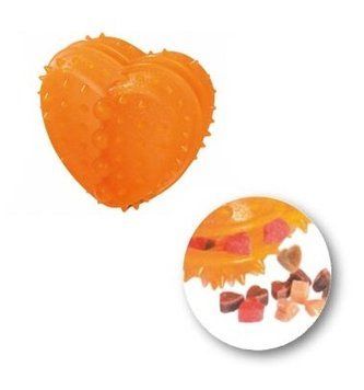 Игрушка-сердечко для лакомств Flamingo Good4Fun Heart Refillable 1031014 фото