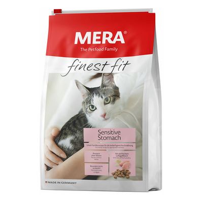 Сухой беззерновой корм для котов с чувствительным пищеварением MERA Finest Fit Sensitive Stomach Mera_034184-4128 фото