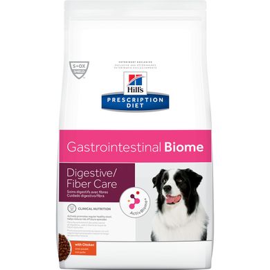 Сухой лечебный корм для собак Hill's Prescription diet Gastrointestinal Biome с курицей, цена | Фото