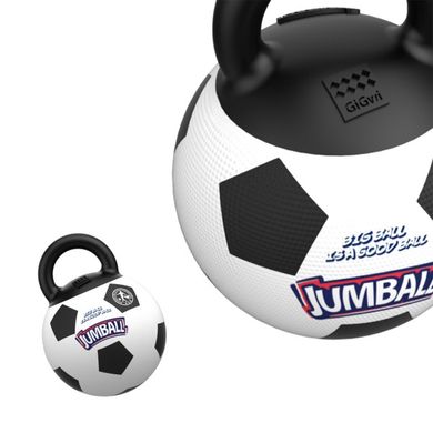 Игрушка для Собак Gigwi Jumball Футбольный Мяч c Резиновой Ручкой Размер XL Gigwi6332 фото