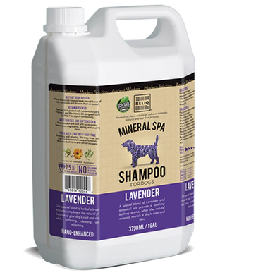 Минерал-спа шампунь RELIQ Mineral Lavender Shampoo с ароматом лаванды для собак и кошек SGAL-LAV фото