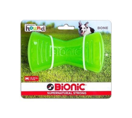 Іграшка для собак Bionic Bone зелений M bc30092 фото
