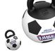 Игрушка для Собак Gigwi Jumball Футбольный Мяч c Резиновой Ручкой Размер XL Gigwi6332 фото 4