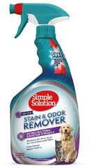 Средство с цветочным ароматом для удаления пятен и запахов Simple Solution Stain & Odor Remover Floral Fresh Scent, цена | Фото