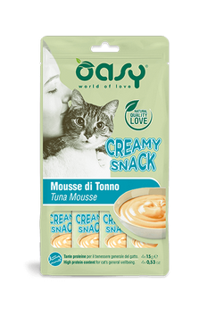 Лакомства для кошек OASY CAT Сreamy Тунец (4X15) oasy_4329510742 фото